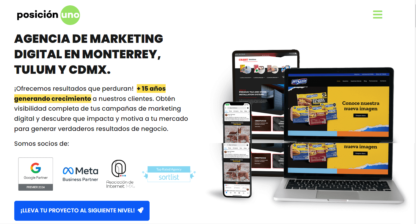 Posicion Uno Agencia de Marketing Digital en Monterrey