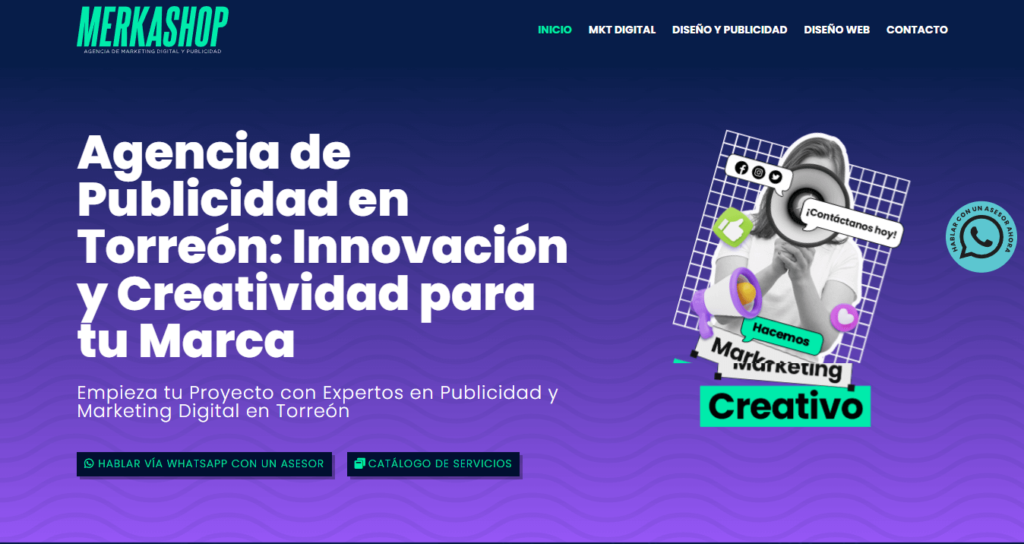 Merkashop Agencia de Marketing Digital en Torreon